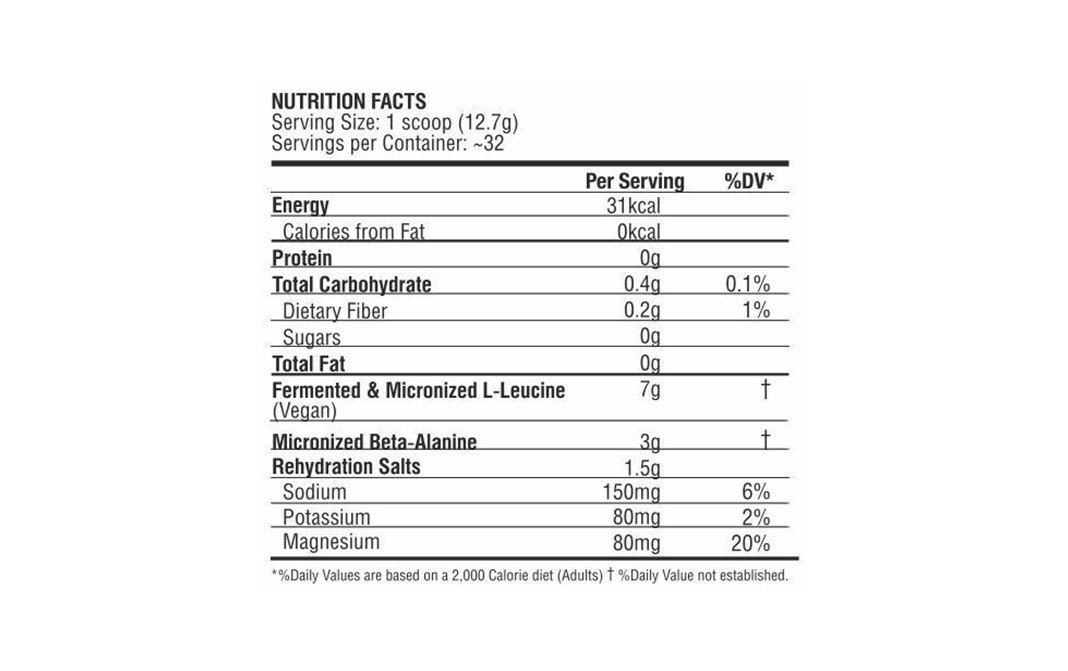 Procel Beta-Leucine Lemon-Lime Flavor   Plastic Jar  400 grams